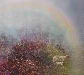 'Rainbow', an original oil painting on canvas by Crispin Thornton Jones, copyright Crispin Thornton Jones