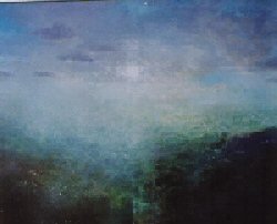 'Mrs Turner's View', an original oil painting on canvas by Cripsin Thornton Jones © Crispin Thornton Jones 