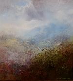 'Light in the Valley', an original oil painting on canvas by Crispin Thornton Jones © Crispin Thornton Jones 