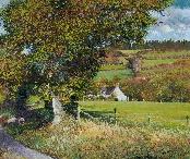 'Maestorglwydd', an original oil painting on canvas by Crispin Thornton Jones © Crispin Thornton Jones 