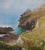 'Cudden Point', an original oil painting on canvas by Crispin Thornton Jones © Crispin Thornton Jones 